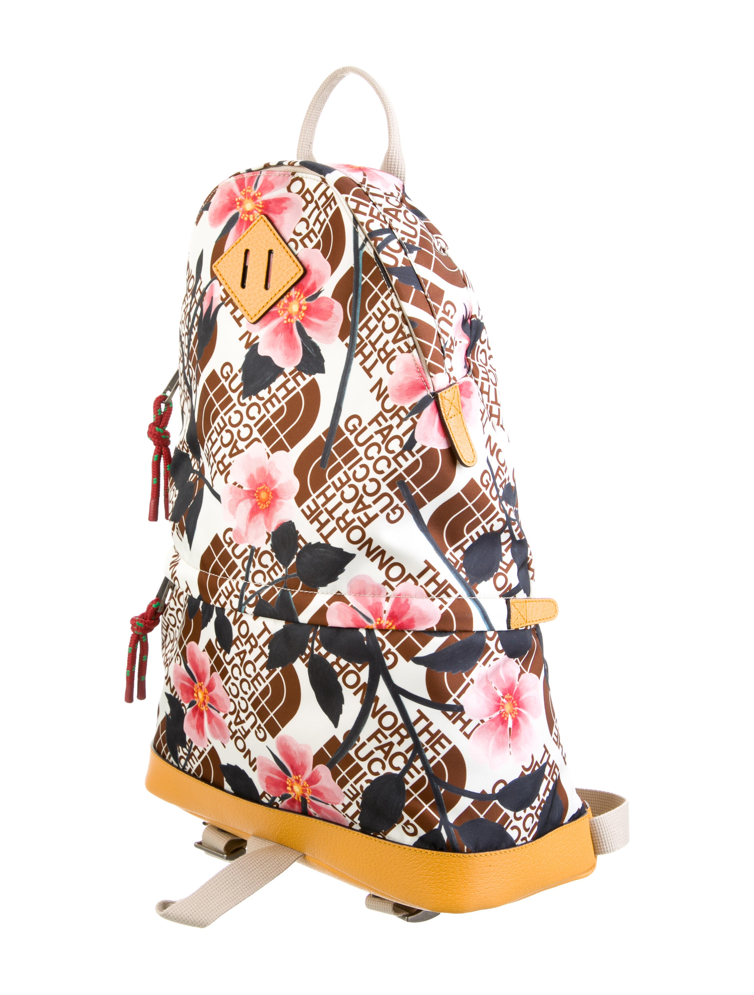 The North Face x Gucci Medium Nylon Backpack Brown Backpacks, Bags TNFGH20743 The RealReal