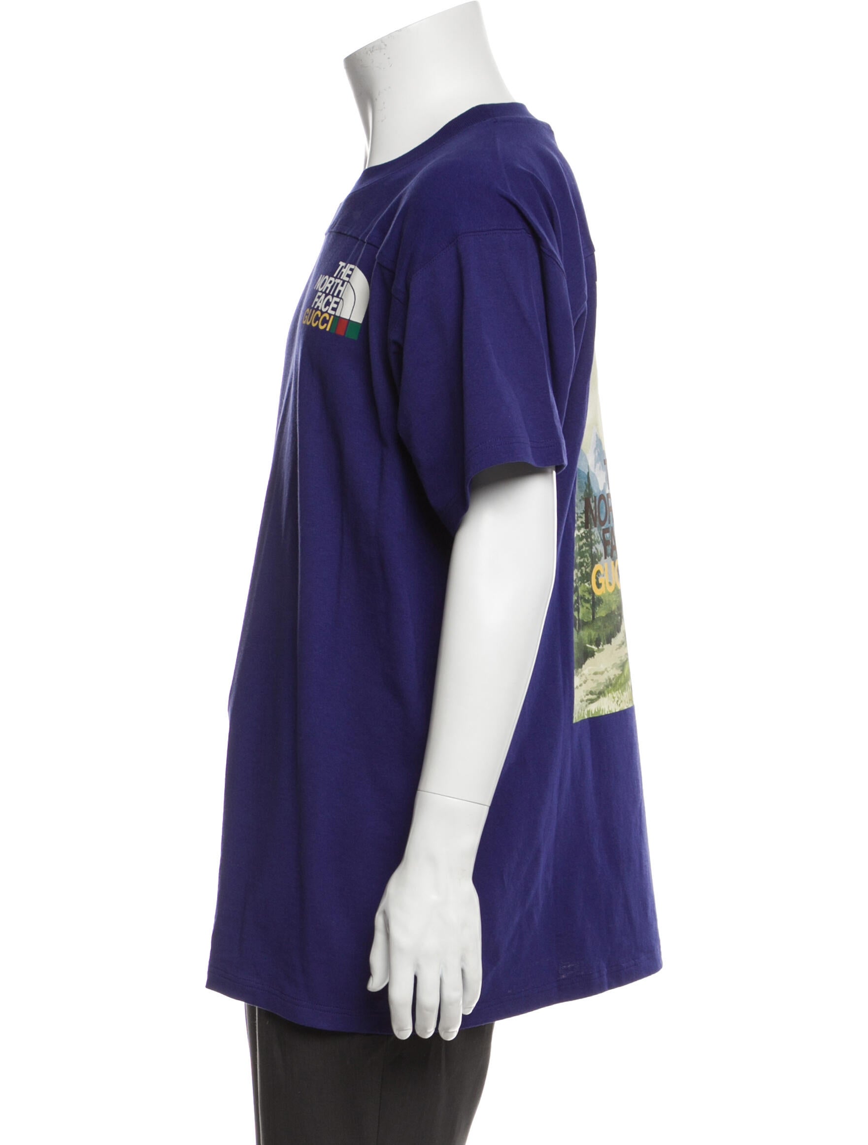 The North Face x Gucci 2021 Graphic Print T-Shirt - Purple T