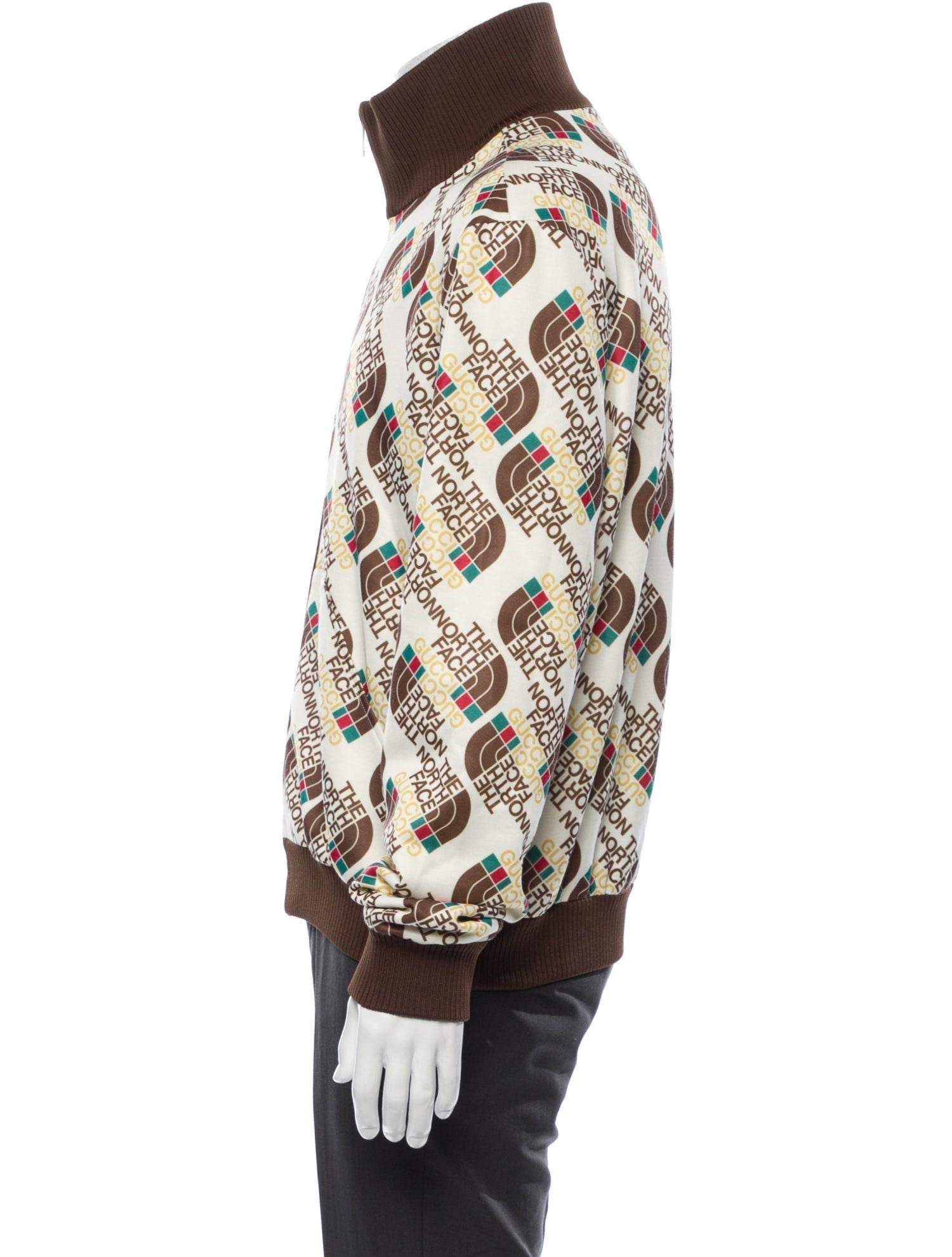 The North Face x Gucci 2021 Web Accent Windbreaker