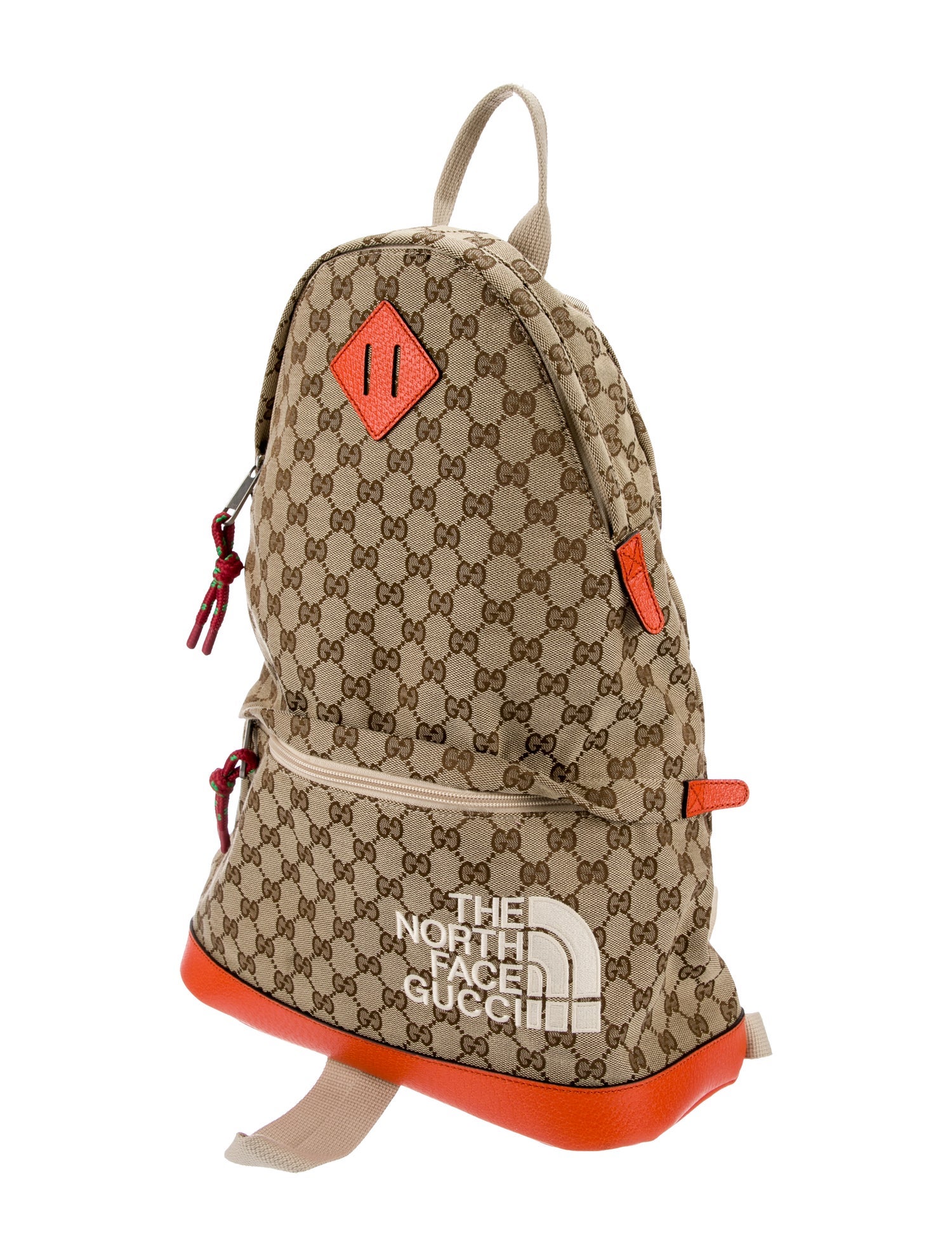 The North Face x Gucci GG Canvas Backpack