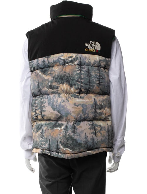 The North Face x Gucci Web Accent Printed Vest