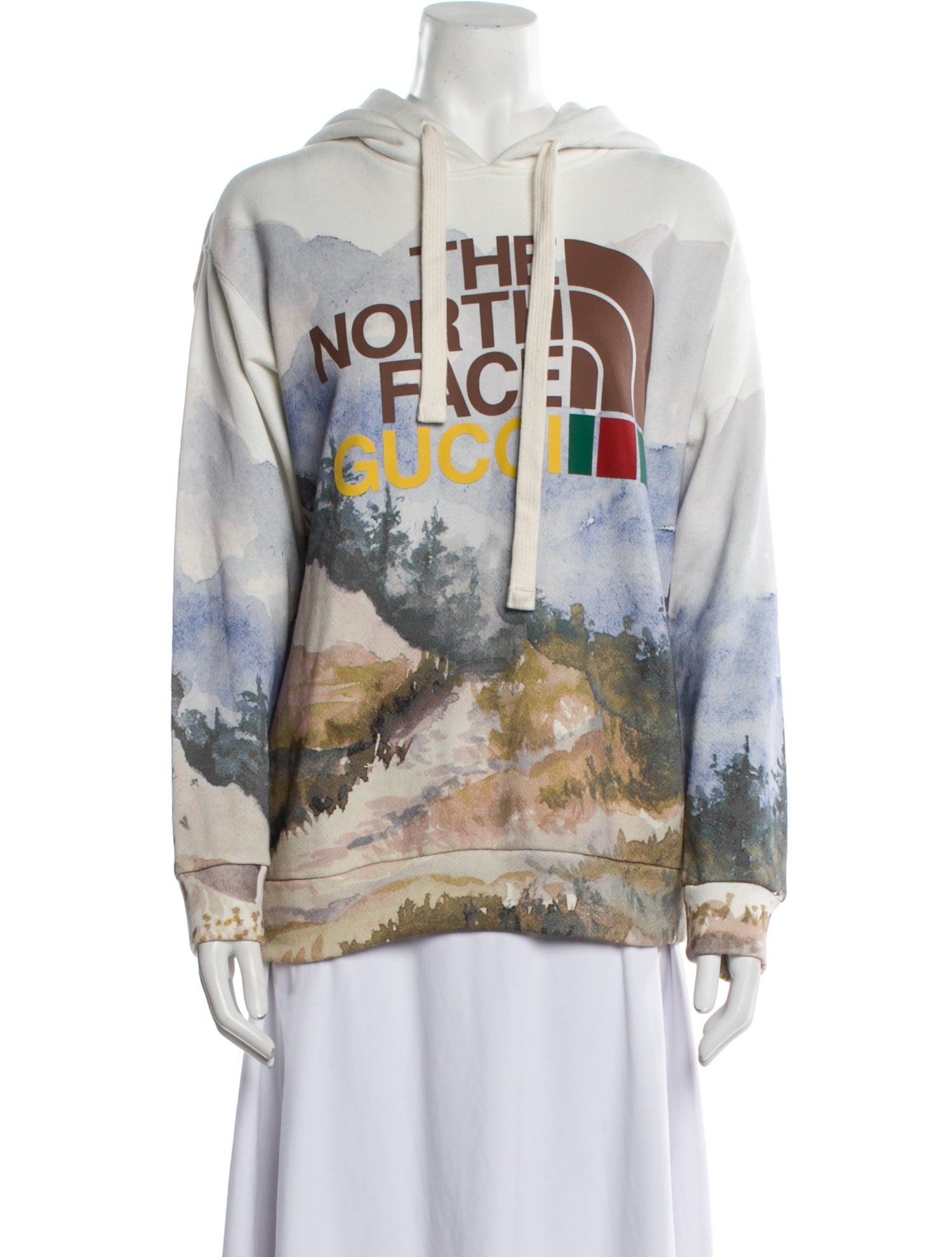The North Face x Gucci 2022 Graphic Print Sweatshirt w/ Tags