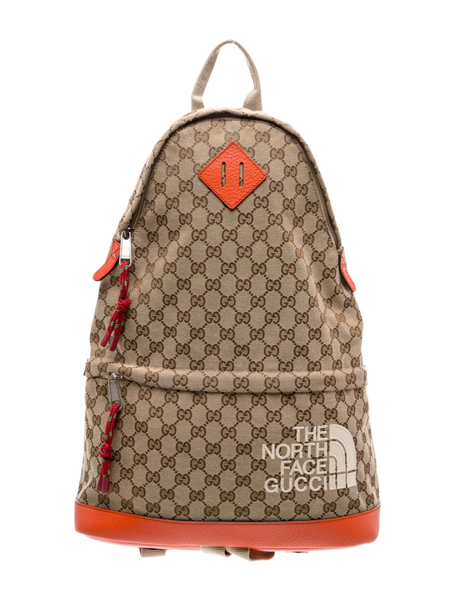 The North Face x Gucci GG Canvas Backpack
