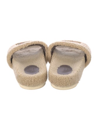 The North Face x Gucci 2022 Shearling Espadrilles