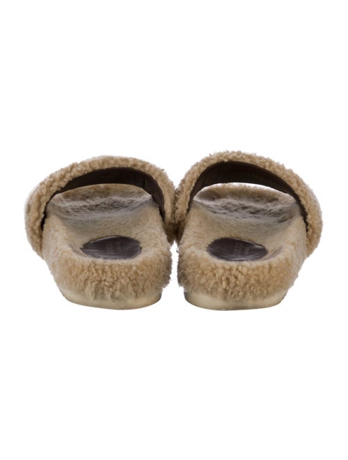 The North Face x Gucci Shearling Printed Slides