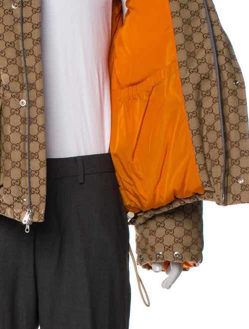 The North Face x Gucci 2021 GG Canvas Puffer Coat