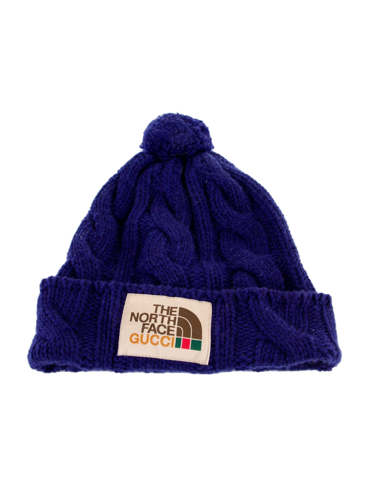 The North Face x Gucci Logo Knit Beanie