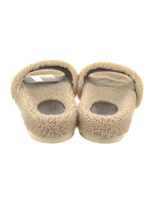 The North Face x Gucci Shearling Slides