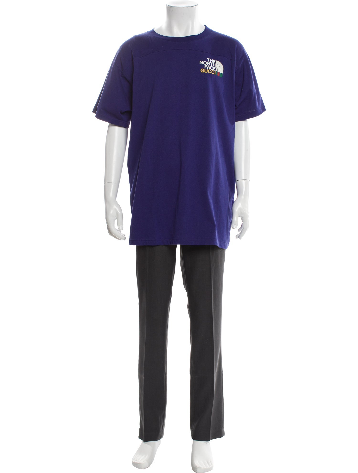 The North Face x Gucci Interlocking G Logo Crew Neck T-Shirt w/ Tags