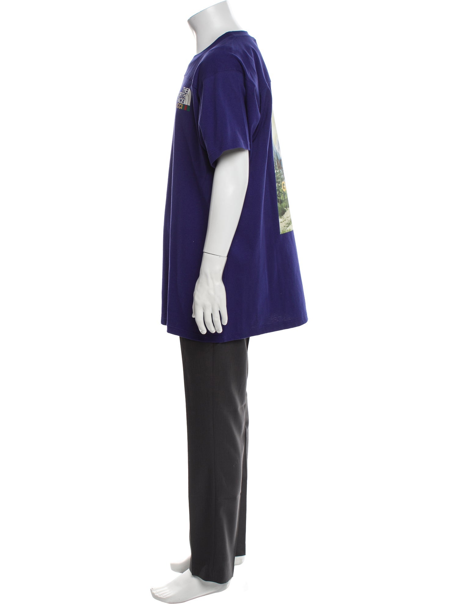 The North Face x Gucci Interlocking G Logo Crew Neck T-Shirt w/ Tags