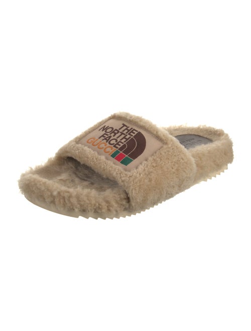 The North Face x Gucci 2021-2022 Shearling Slides