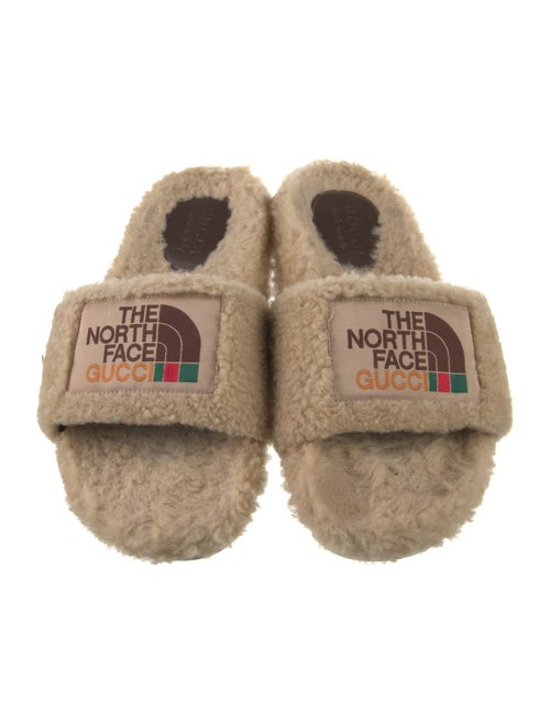 The North Face x Gucci 2021-2022 Shearling Slides