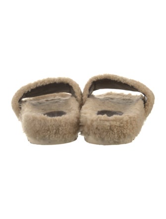 The North Face x Gucci 2021-2022 Shearling Slides