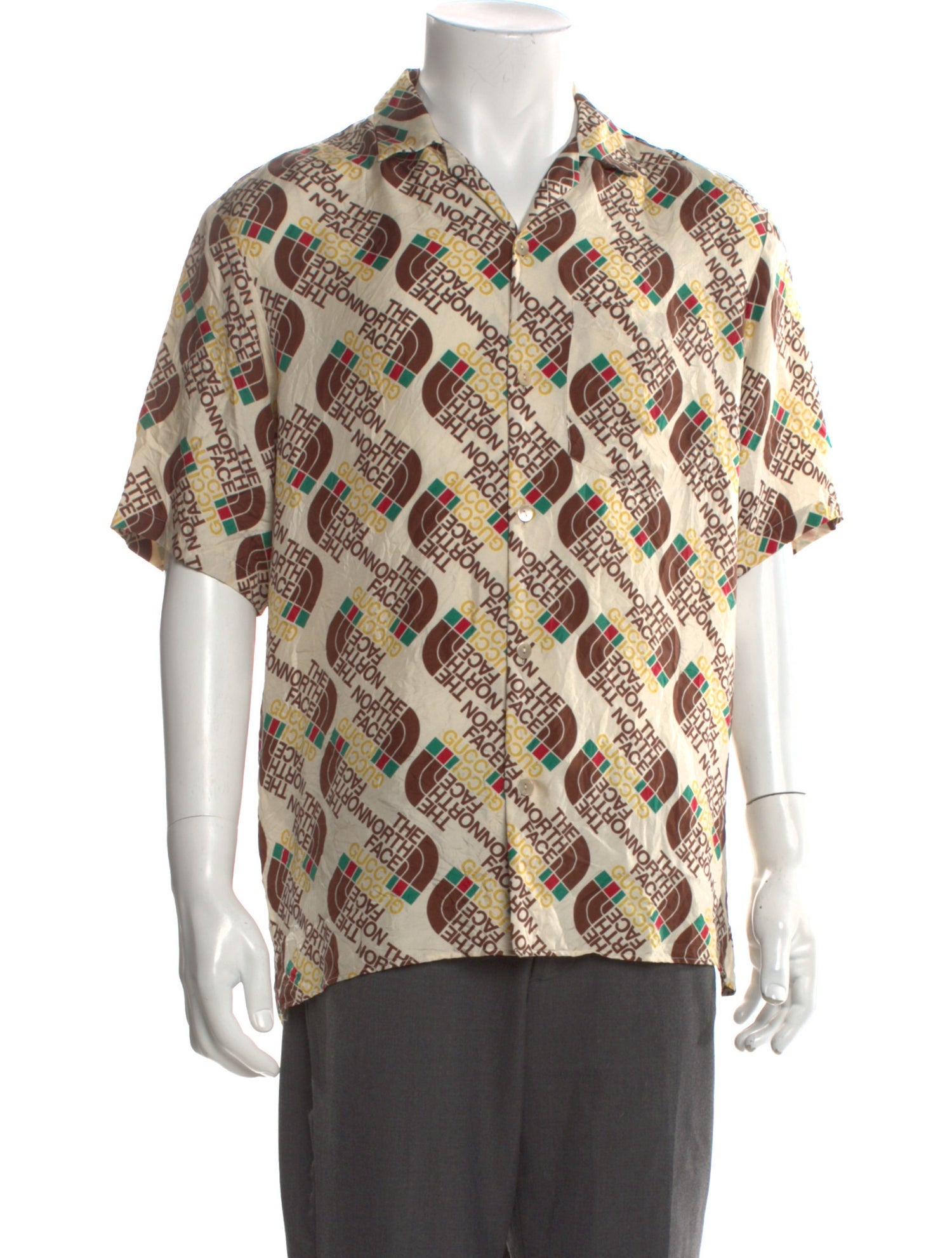 The North Face x Gucci 2021 Silk Shirt