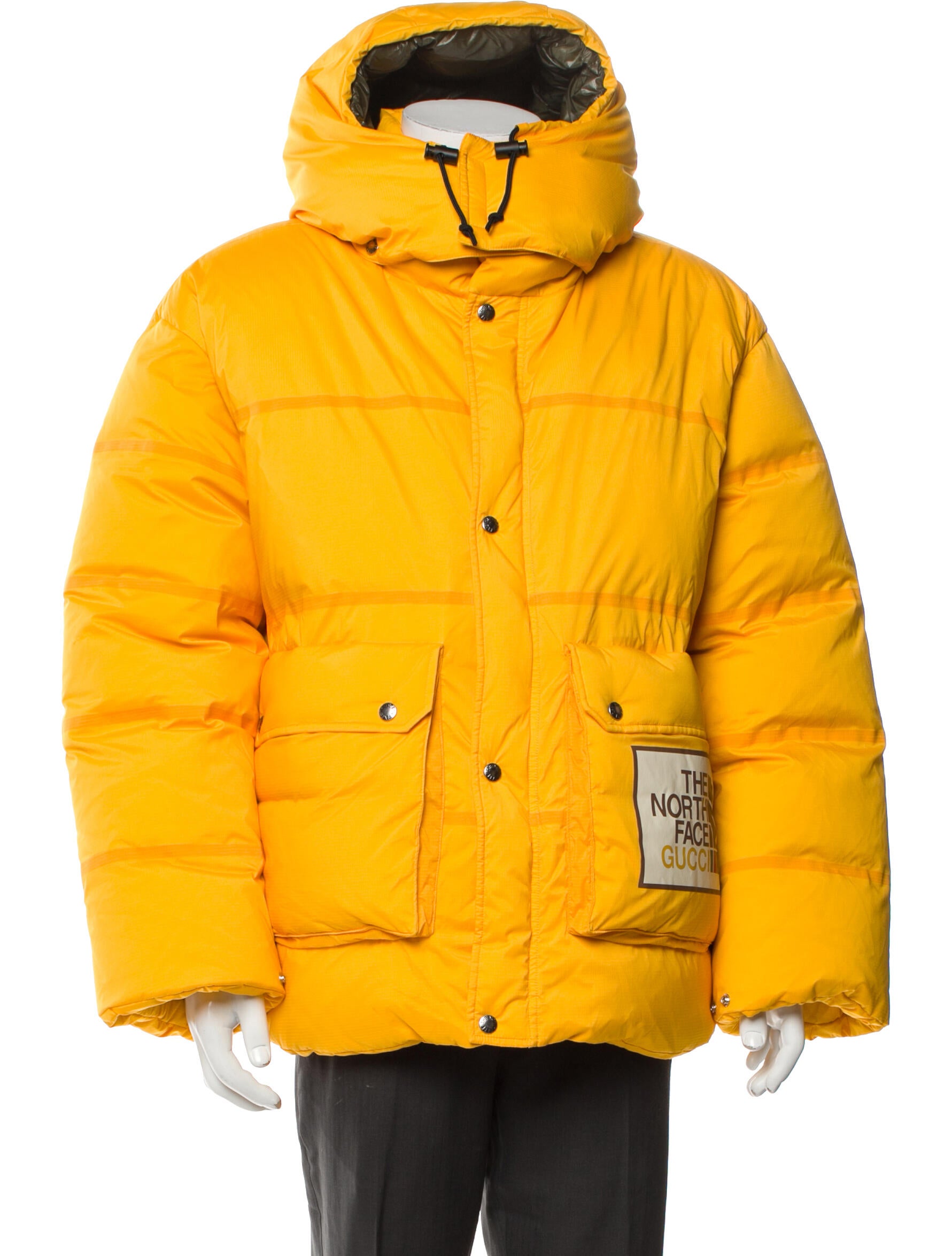 The North Face x Gucci Signature Logo Puffer Coat