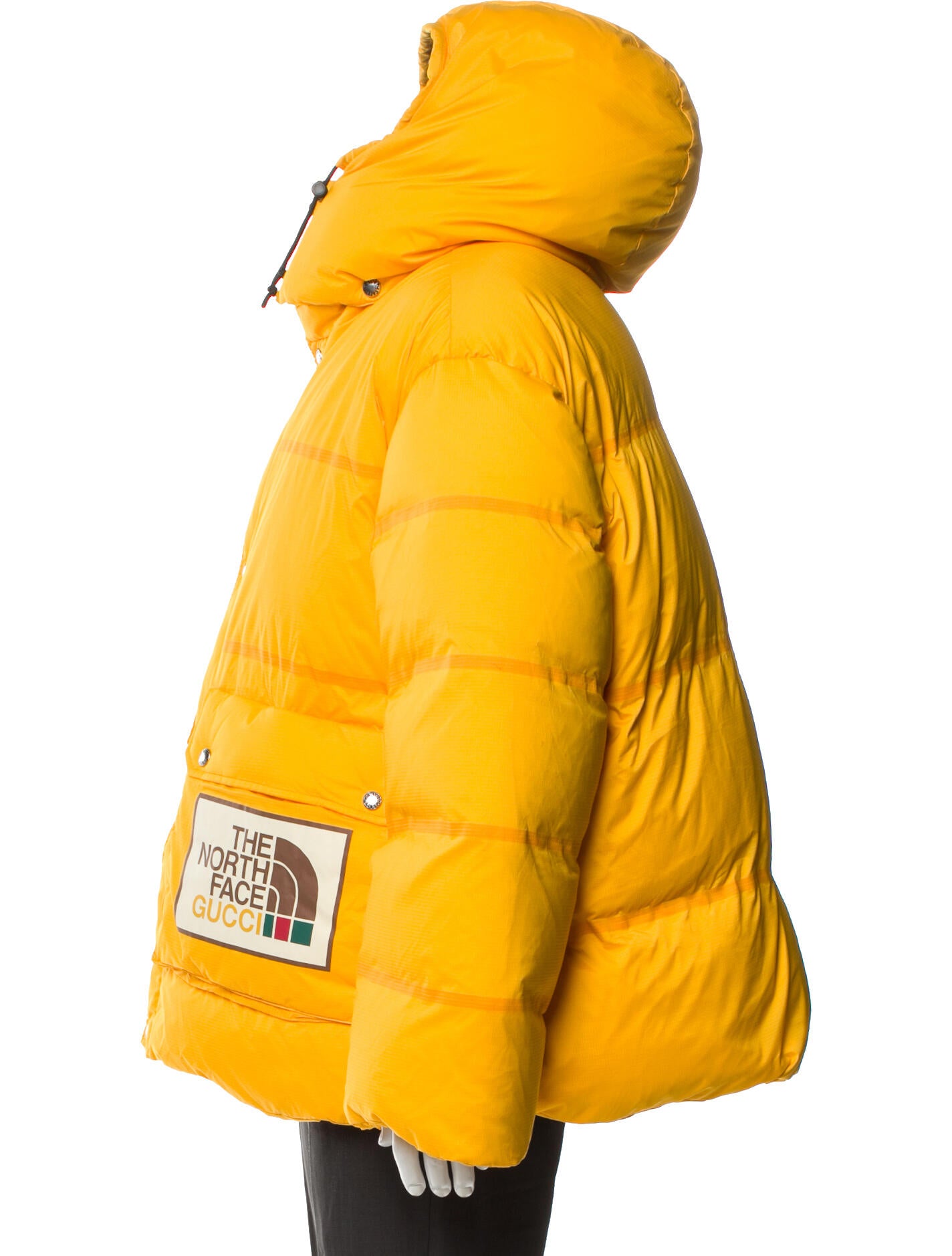 The North Face x Gucci Signature Logo Puffer Coat