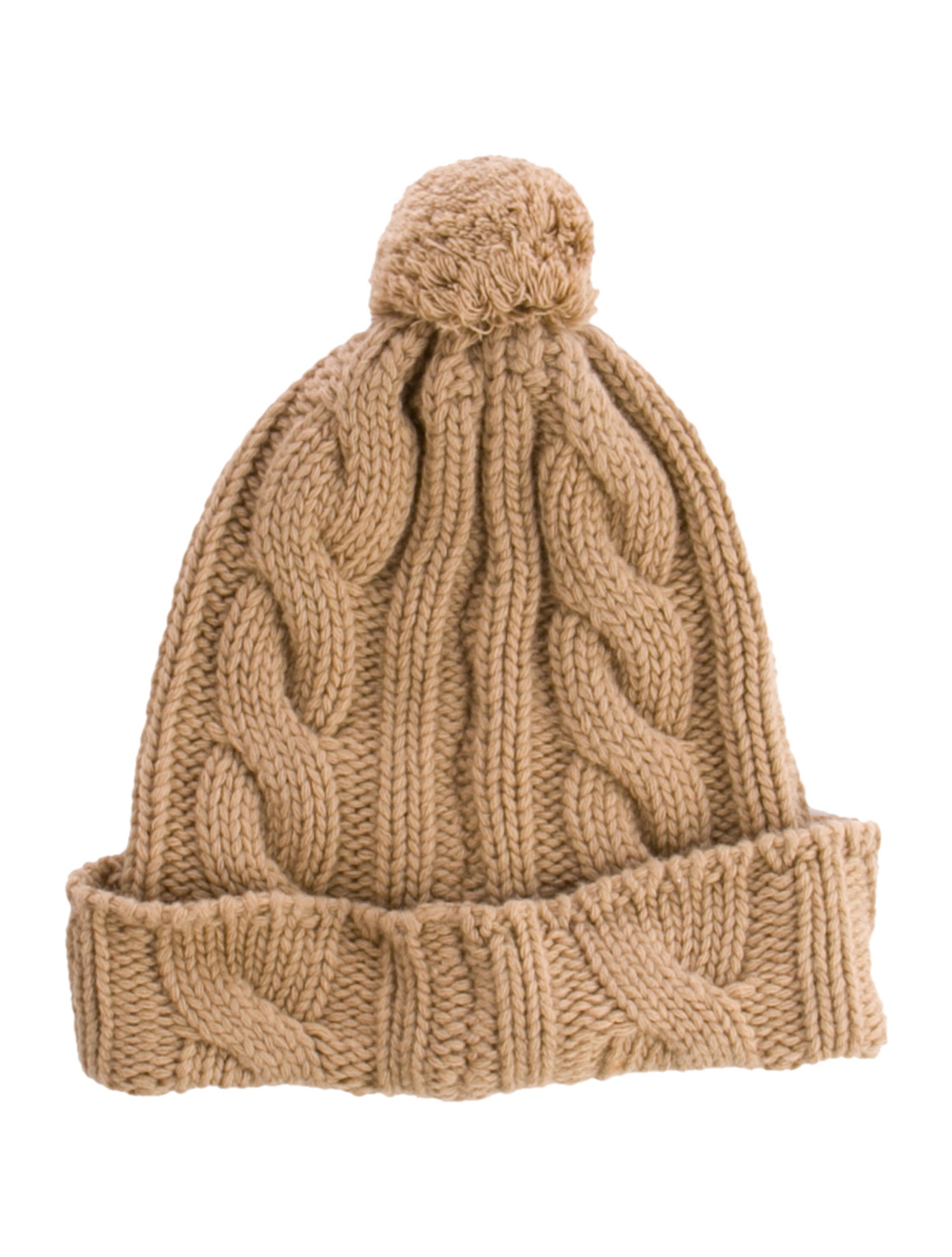 The North Face x Gucci Wool Cable Knit Pom-Pom Beanie