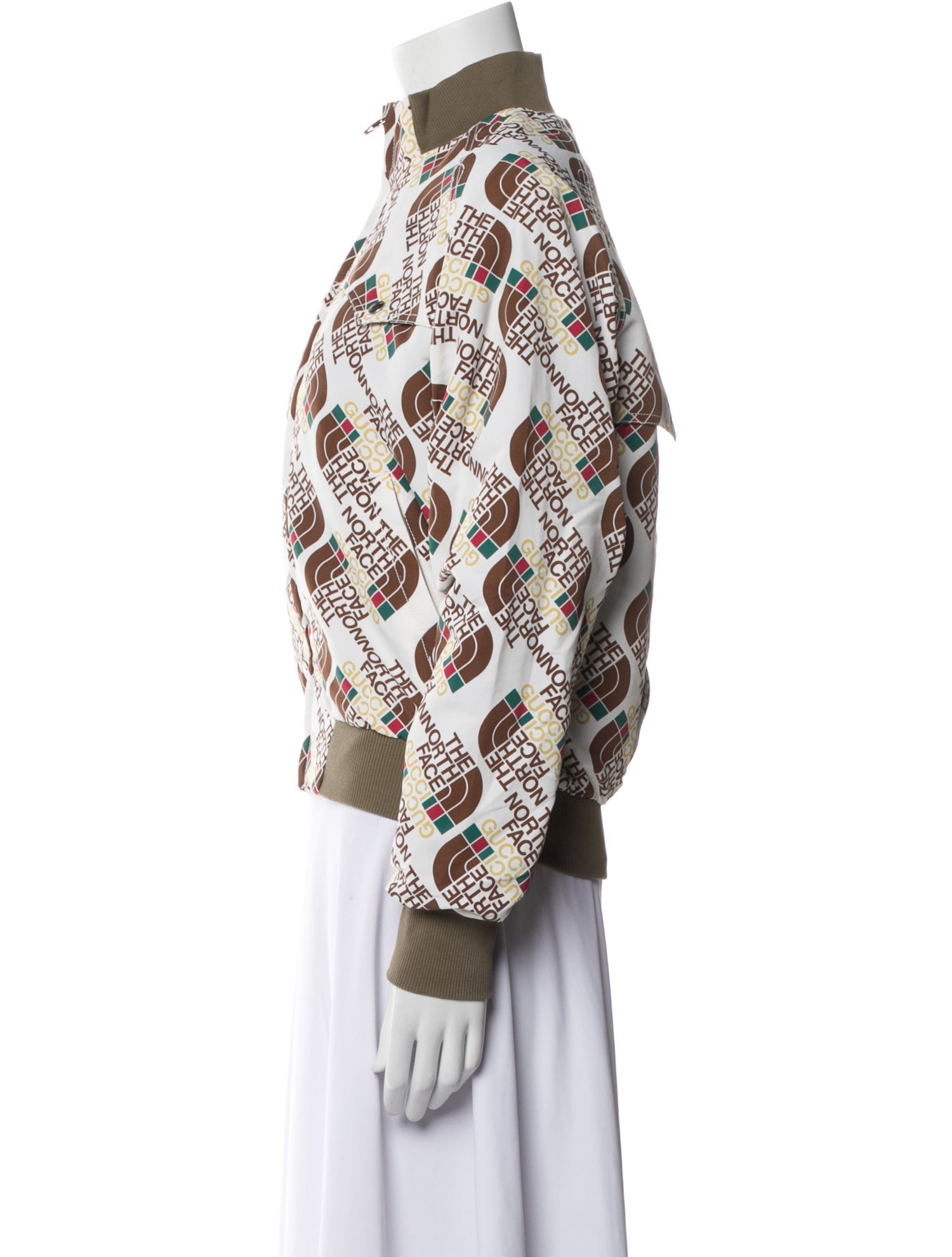 The North Face x Gucci 2020 Printed Bomber Jacket