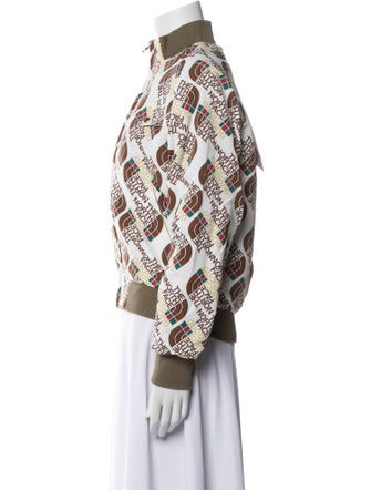 The North Face x Gucci 2020 Printed Bomber Jacket