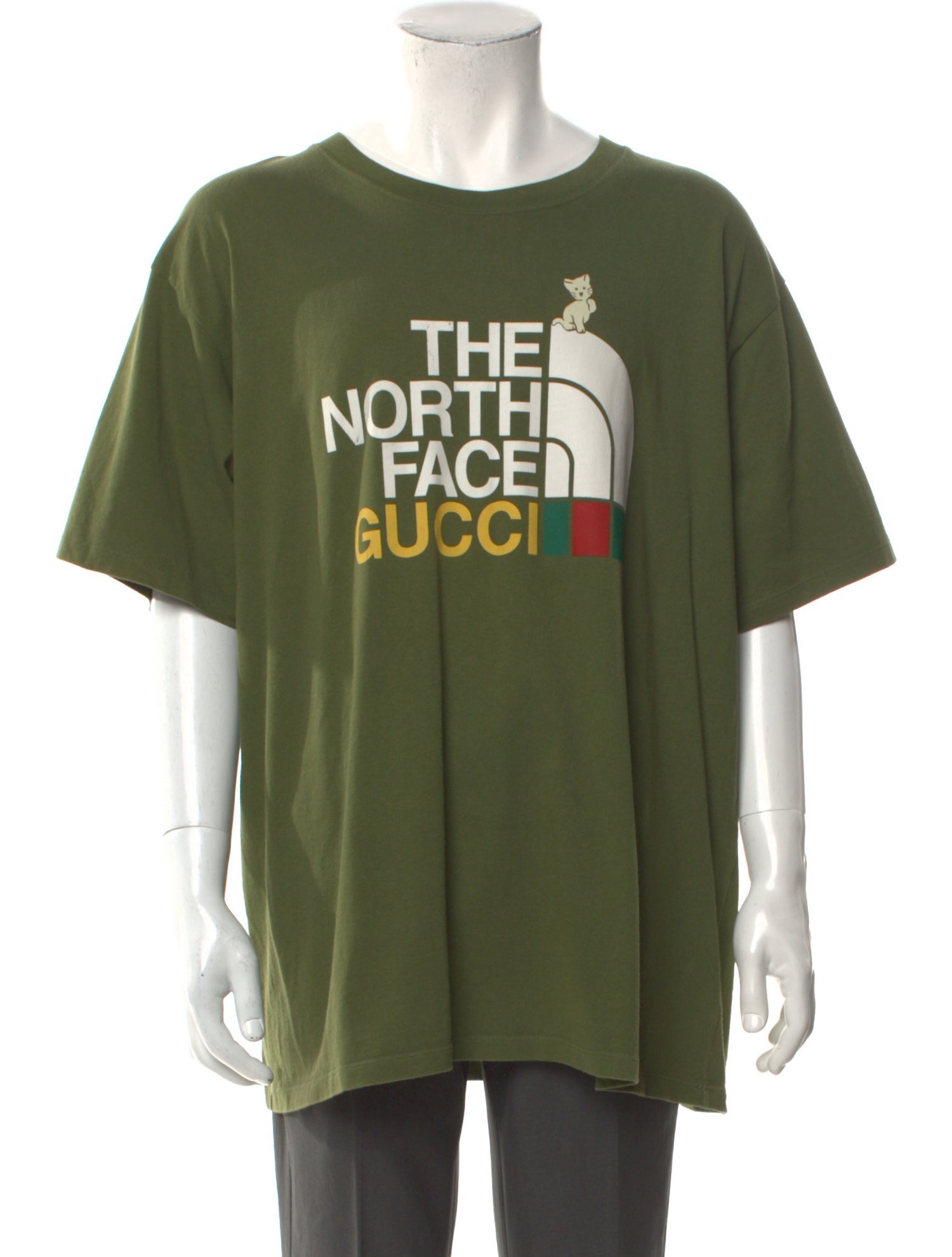 The North Face x Gucci Web Accent Graphic Print T-Shirt