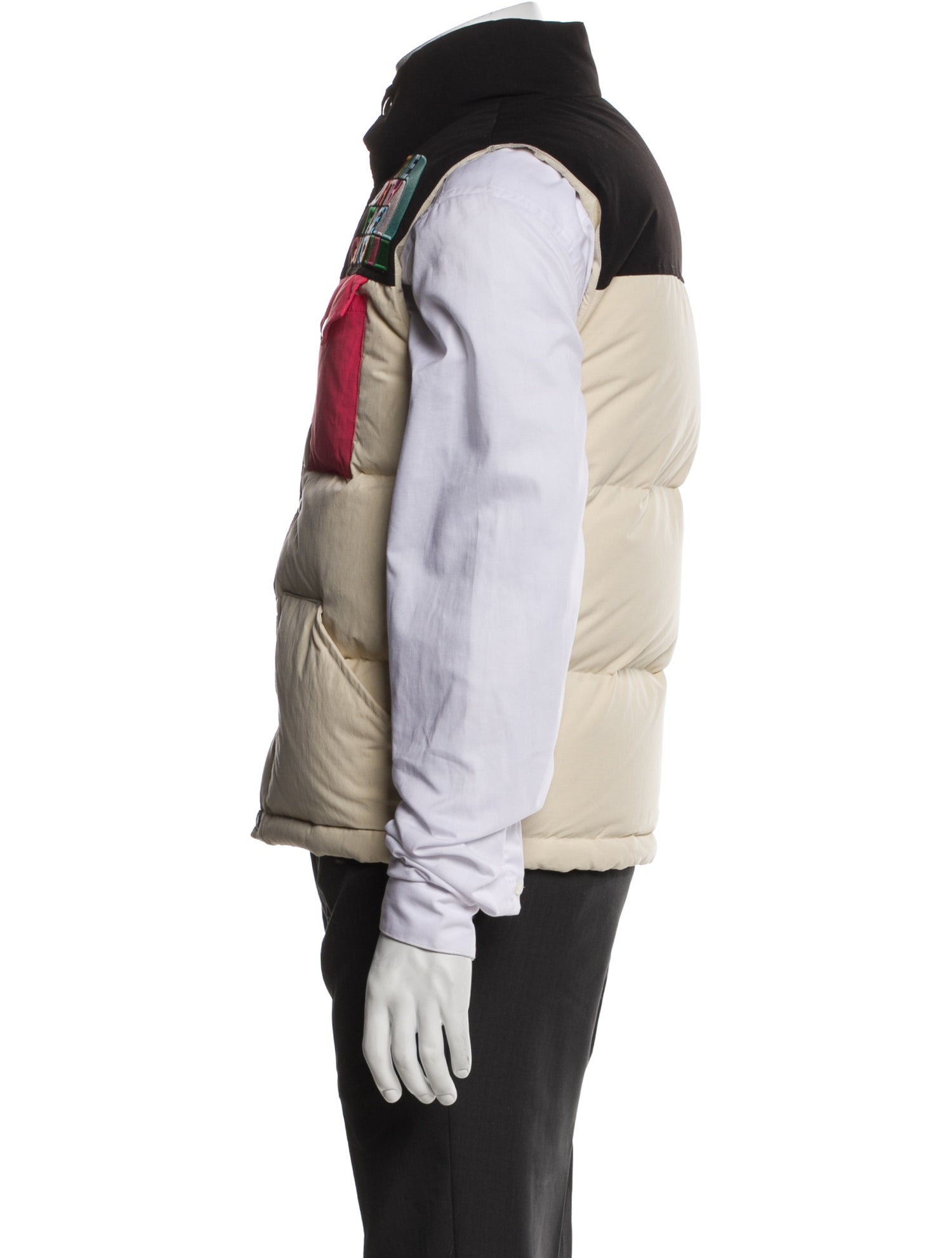 The North Face x Gucci Colorblock Pattern Vest w/ Tags