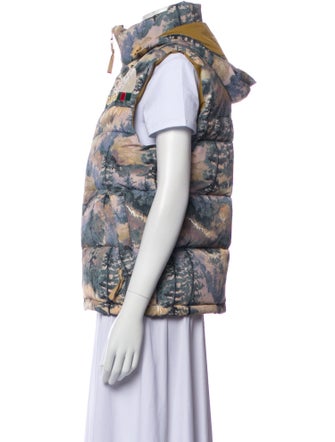 The North Face x Gucci Nylon Printed Down Jacket