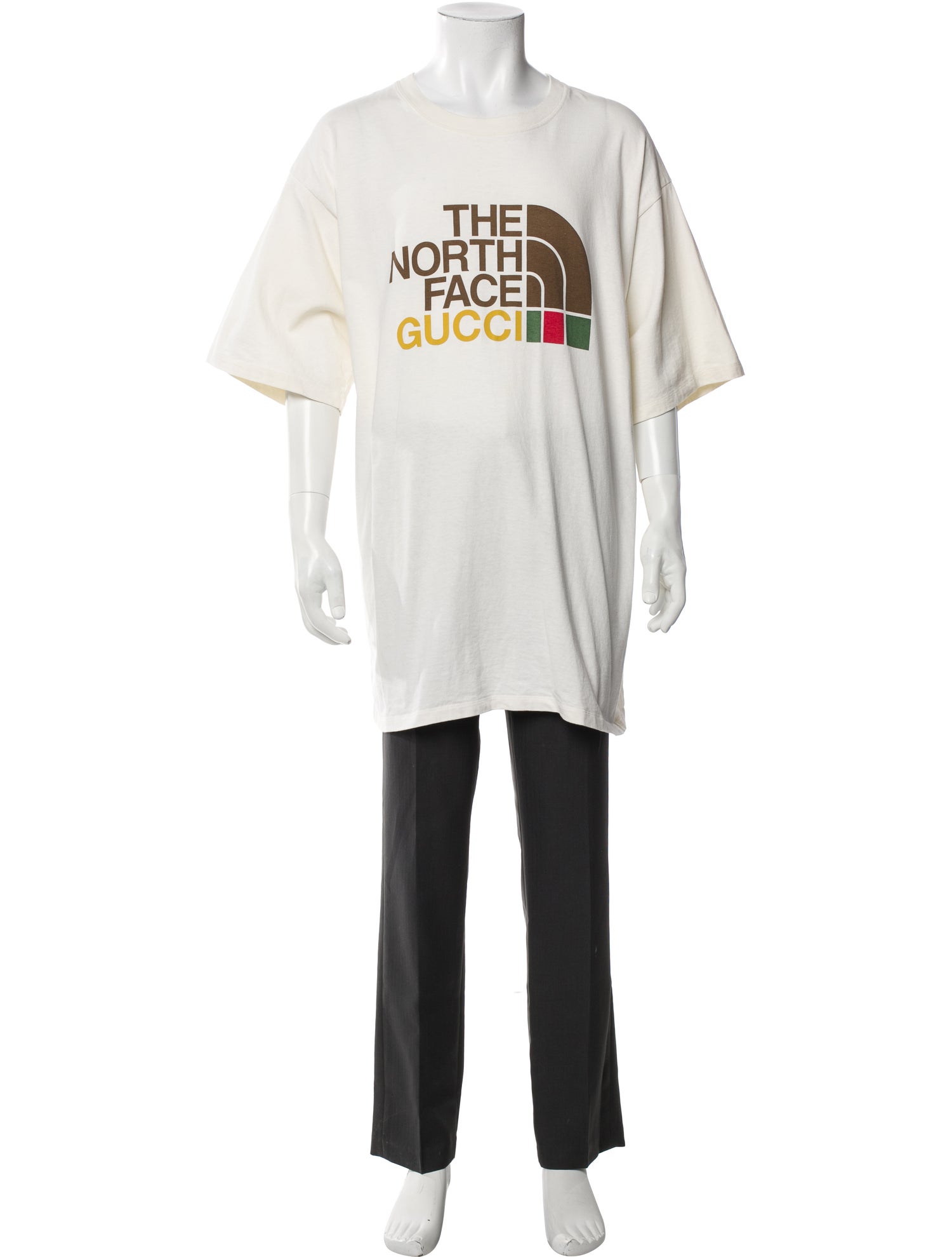 The North Face x Gucci Web Accent Graphic Print T-Shirt