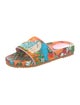 The North Face x Gucci Flora Print Slides