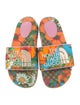 The North Face x Gucci Flora Print Slides