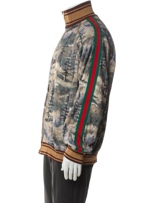 The North Face x Gucci 2022 Web Accent Windbreaker