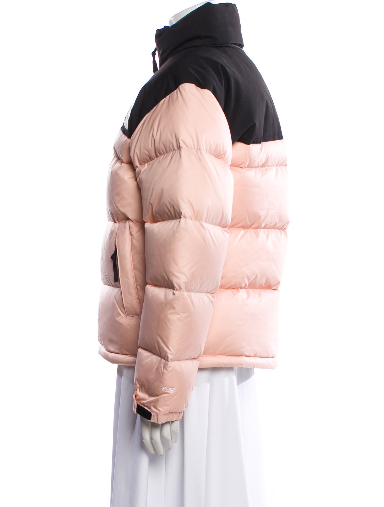 The North Face x Gucci Nylon Colorblock Pattern Coat