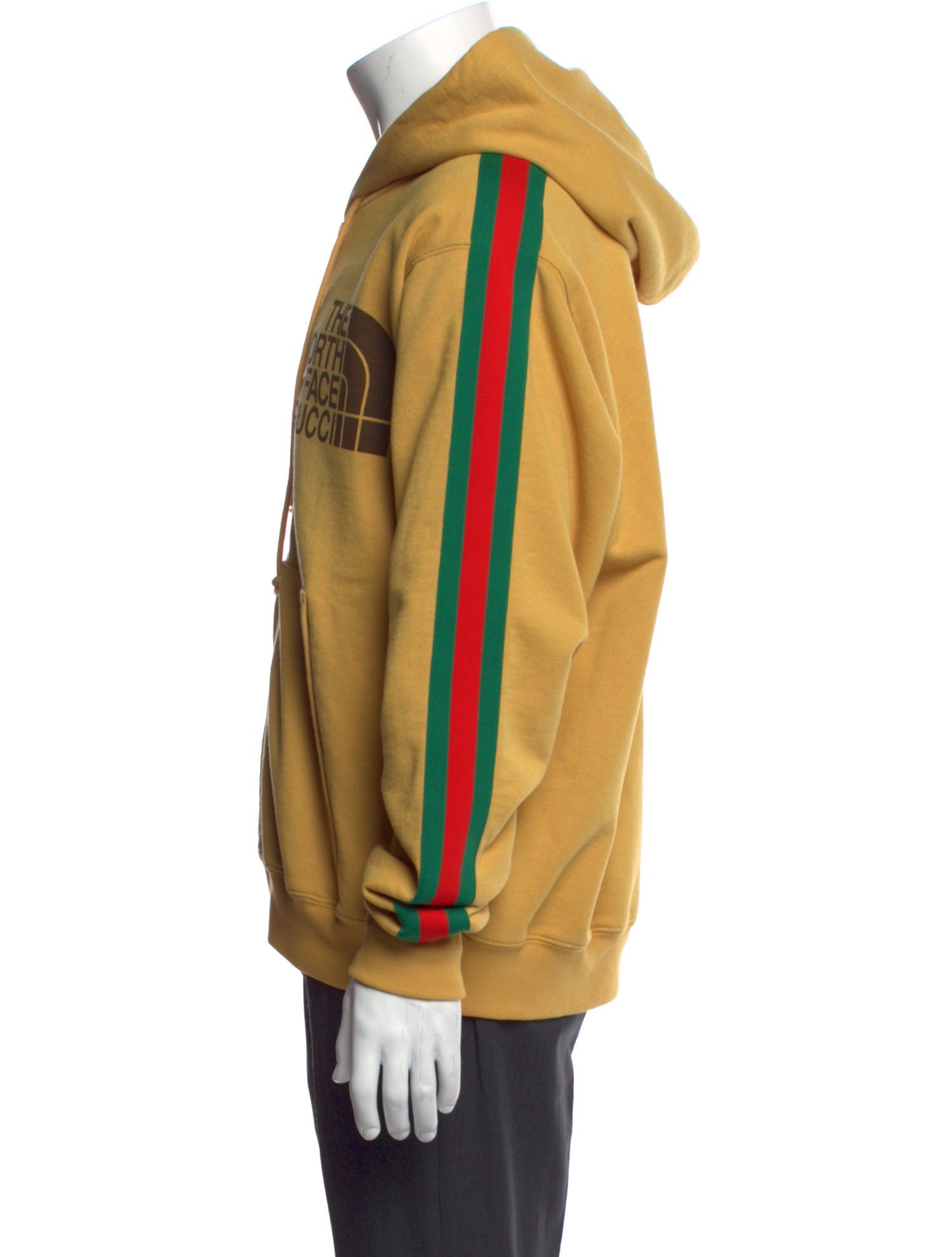 The North Face x Gucci Web Accent Graphic Print Cardigan
