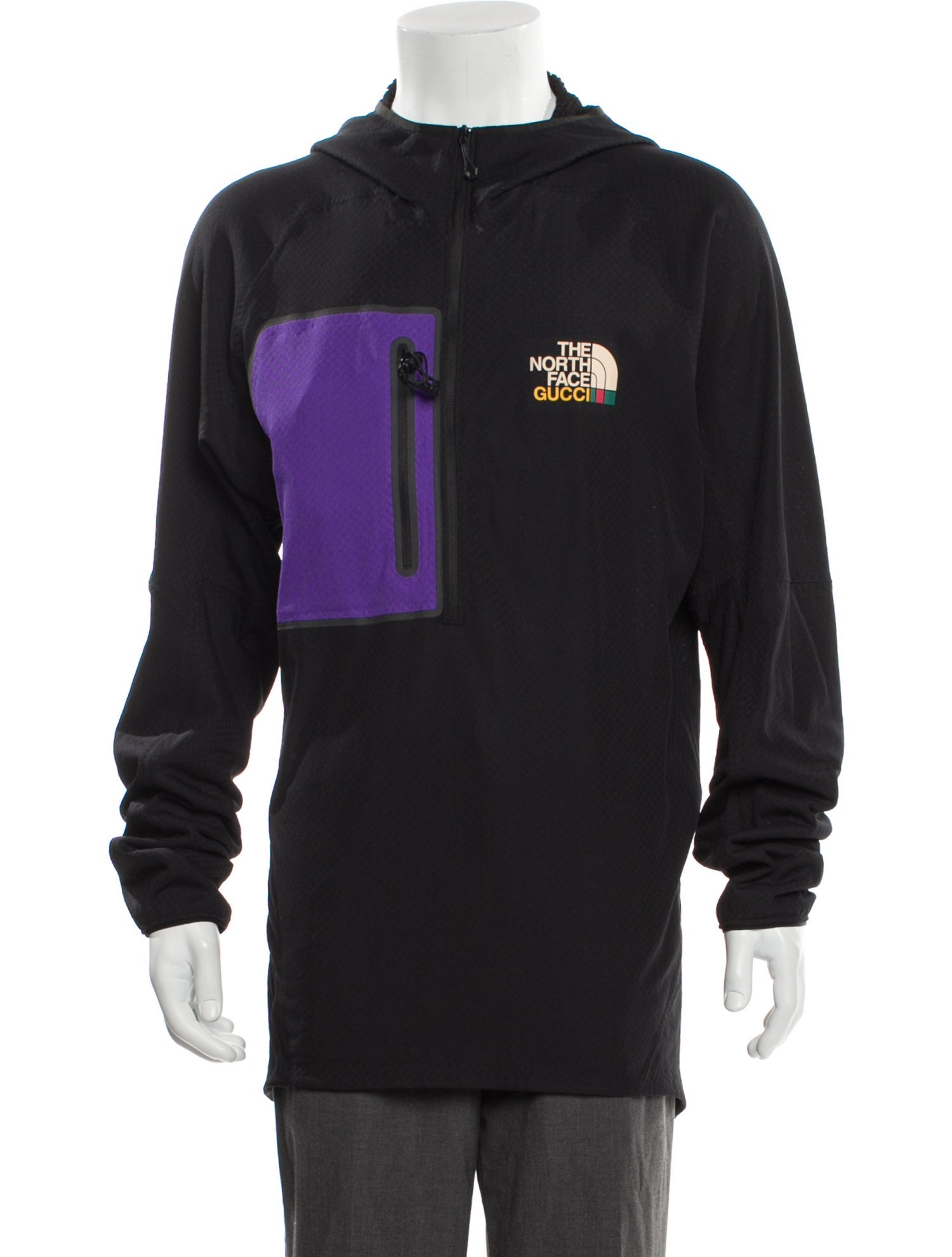 The North Face x Gucci 2022 Colorblock Pattern Parka