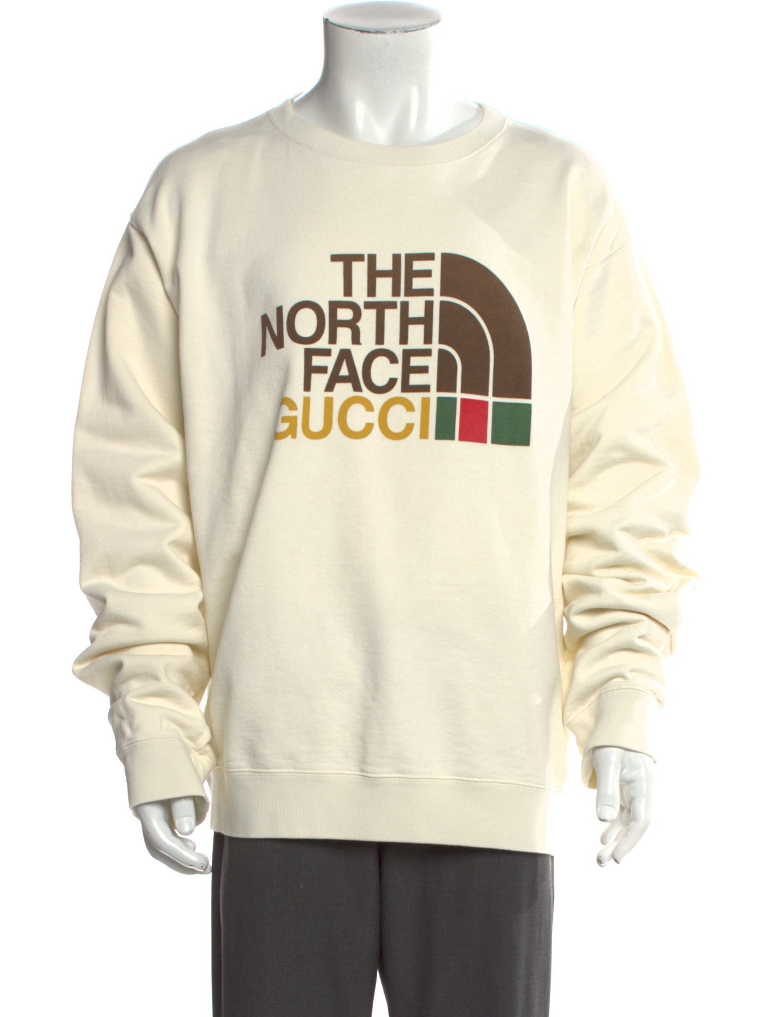 The North Face x Gucci Web Accent Crew Neck Sweatshirt