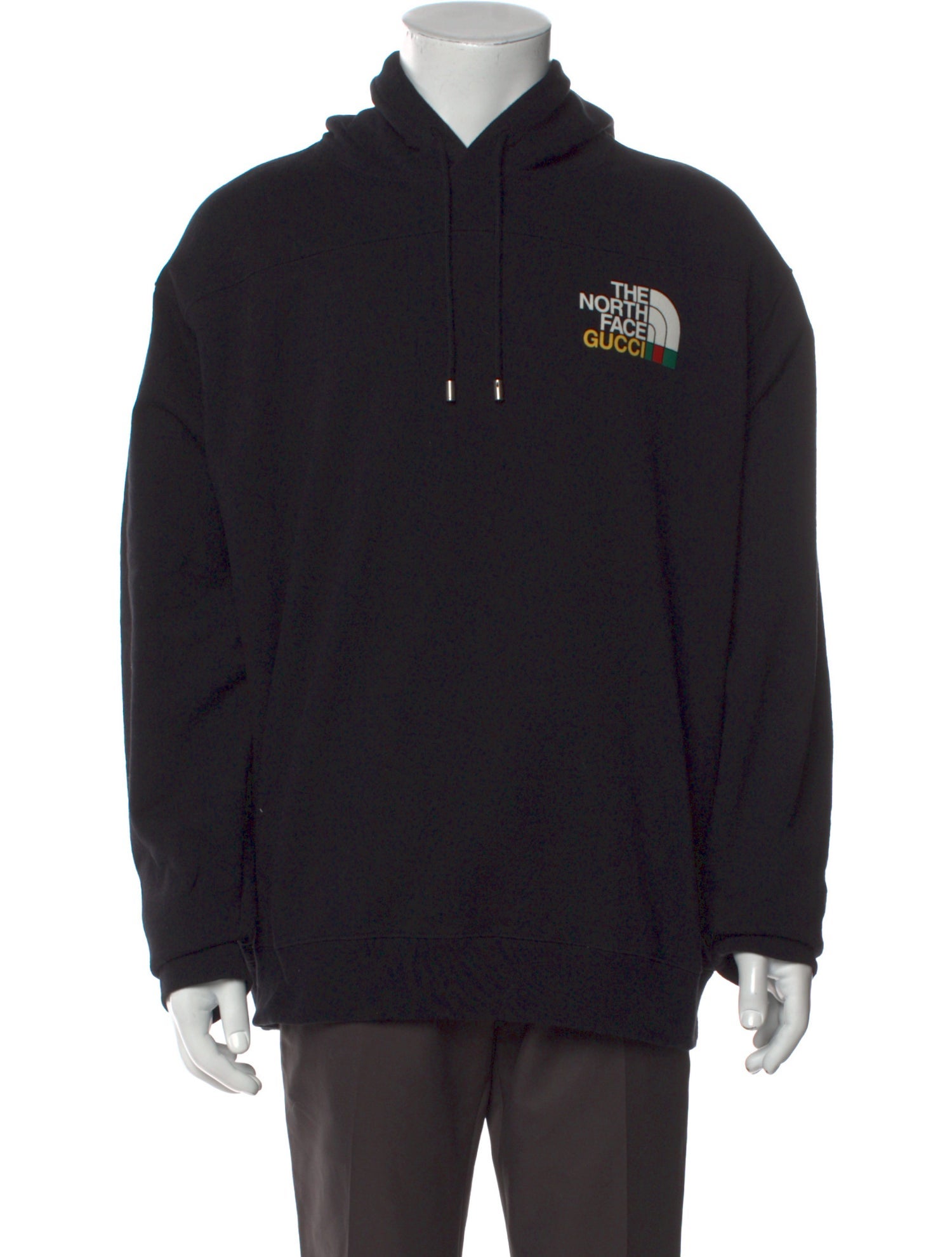 The North Face x Gucci Web Accent Graphic Print Hoodie