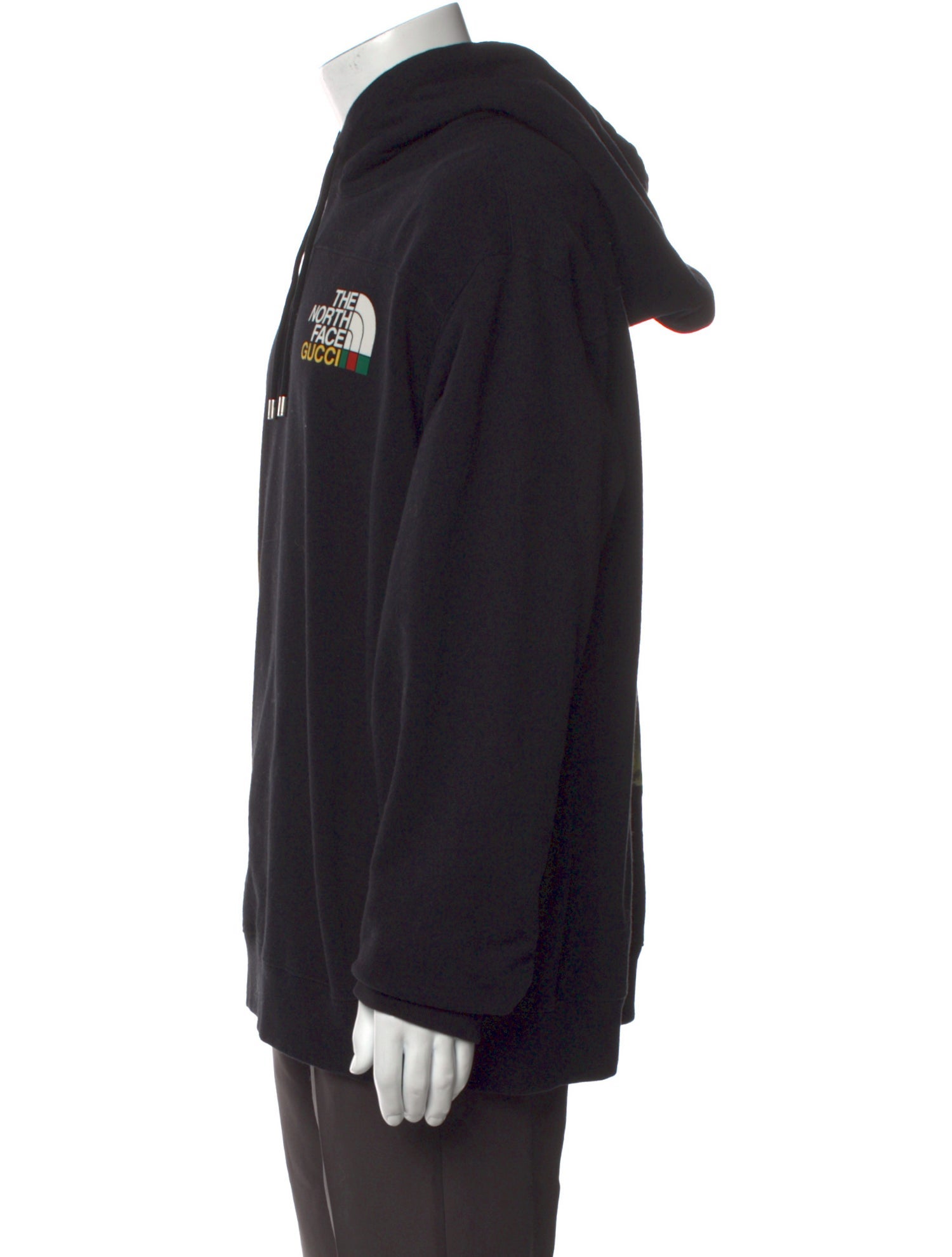 The North Face x Gucci Web Accent Graphic Print Hoodie