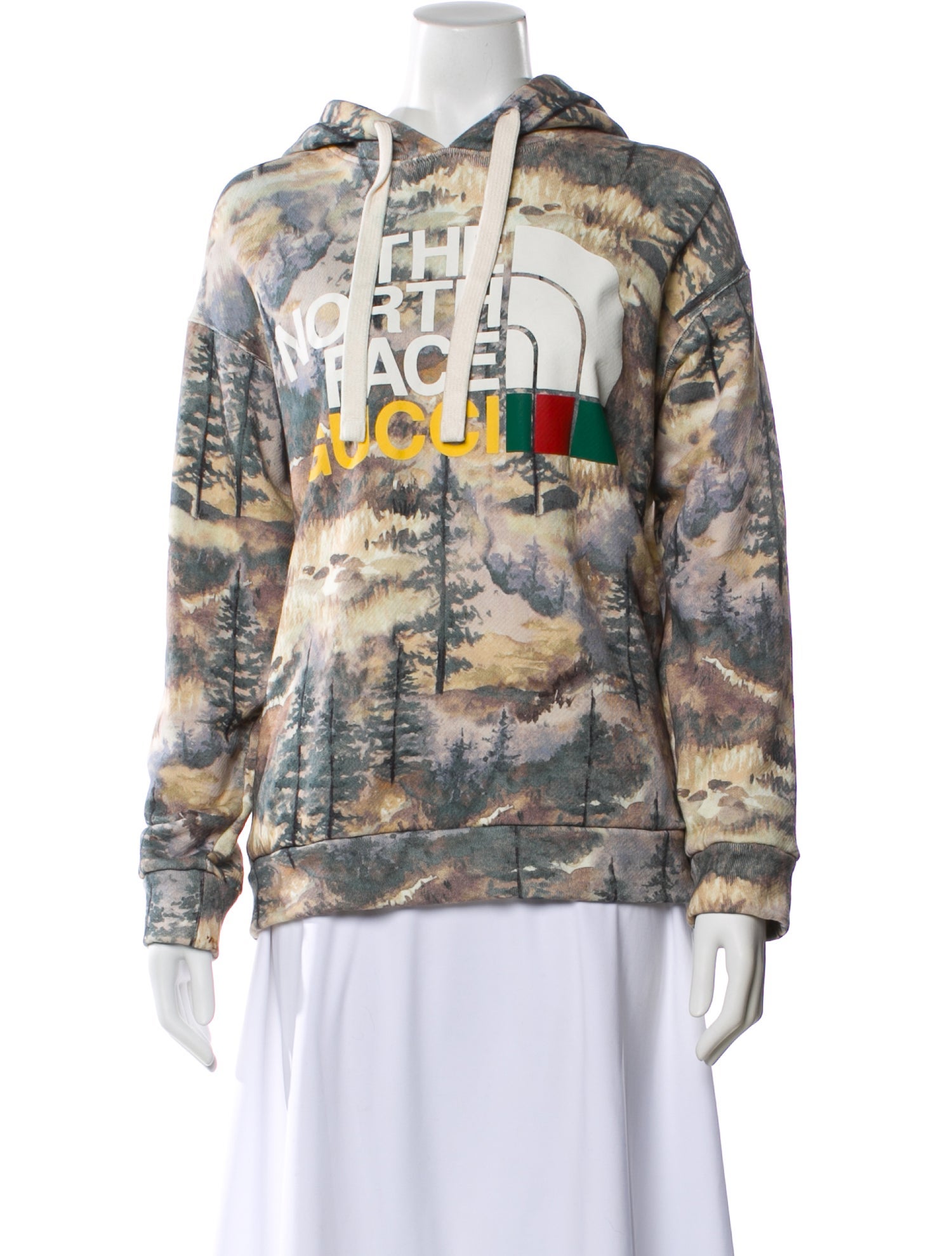 The North Face x Gucci 2022 Patterned Hoodie