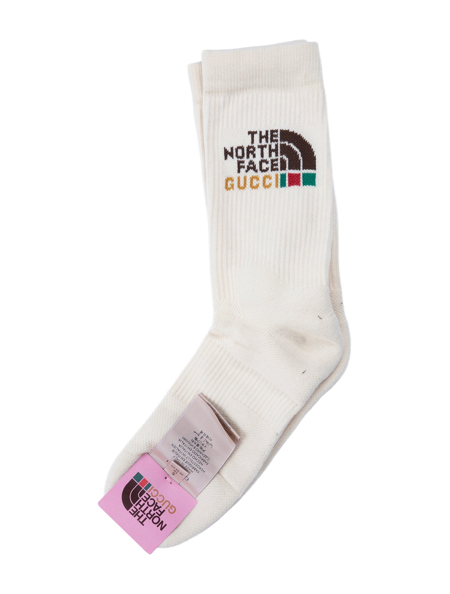The North Face x Gucci Knit Logo Socks w/Tags