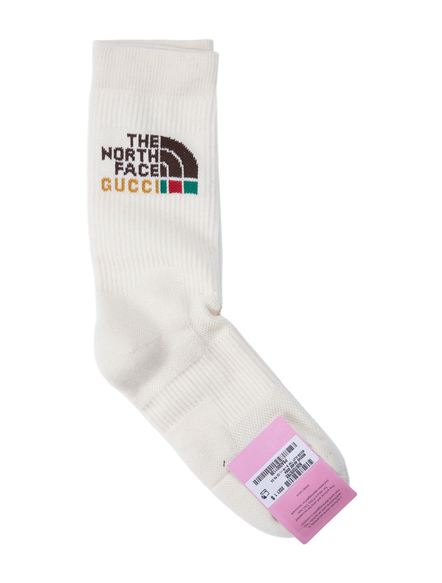 The North Face x Gucci Knit Logo Socks w/Tags