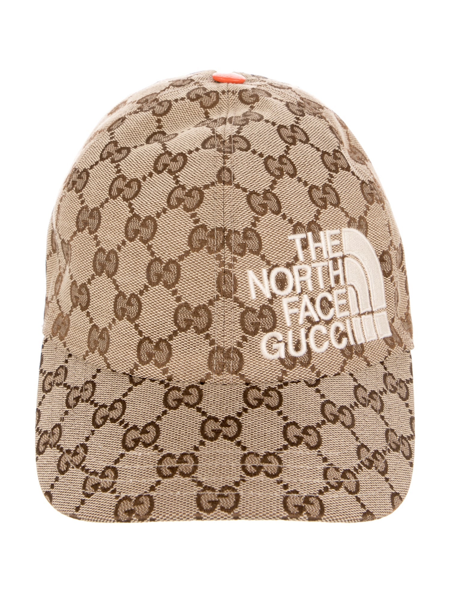The North Face x Gucci Pattern Print GG Baseball Cap