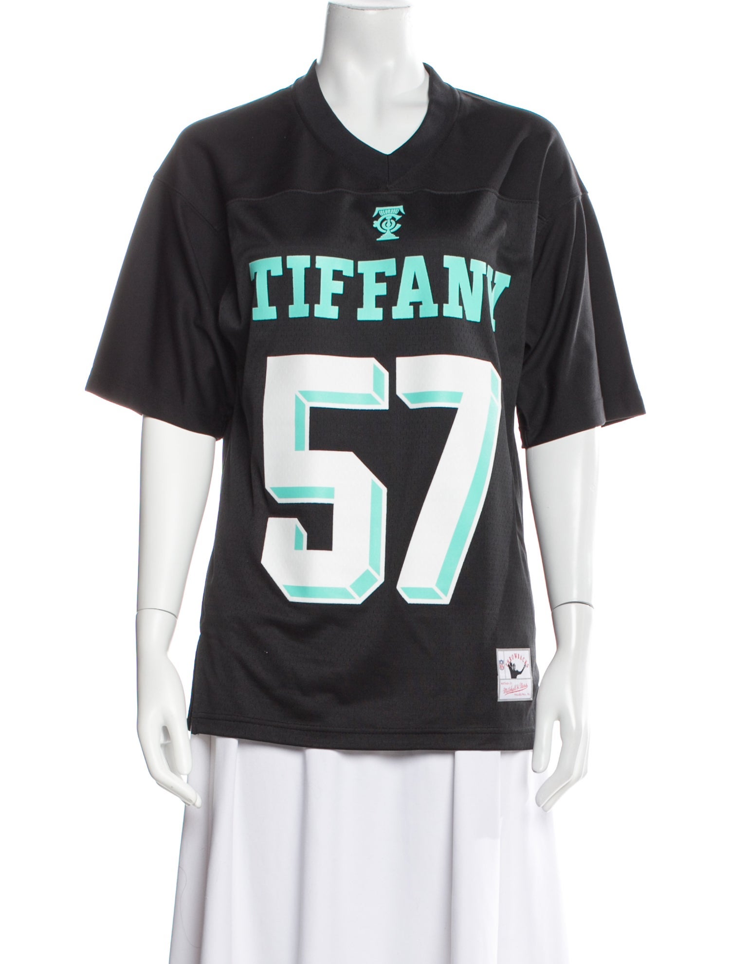 Tiffany & Co. x NFL x Mitchell & Ness 2023 Football Jersey T-Shirt