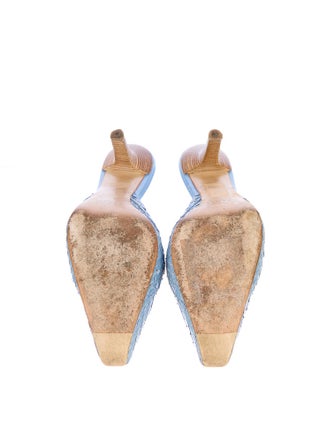 Tod's Snakeskin Mules