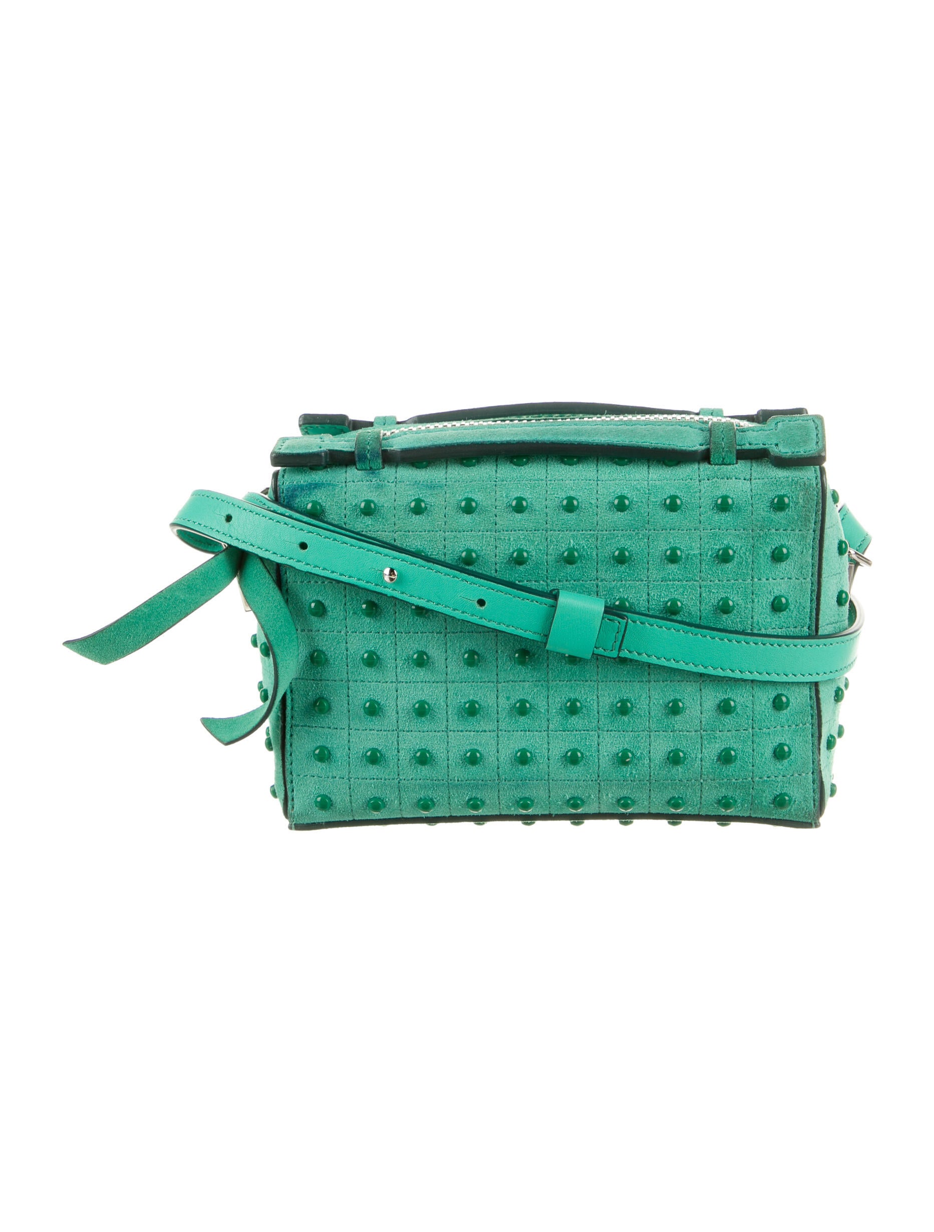 Tod's Studded Suede Crossbody Bag