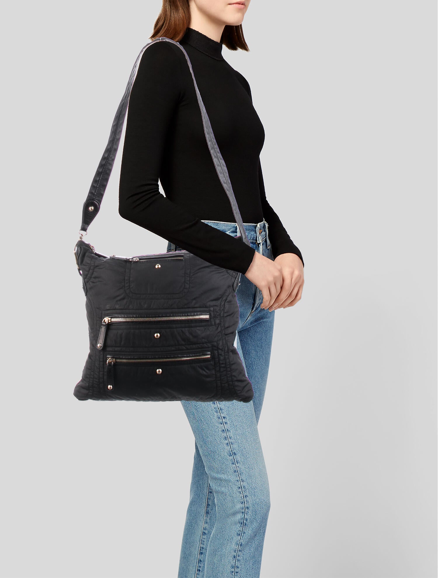 Tod's Nylon Crossbody Bag Black Crossbody Bags, Handbags TOD115617