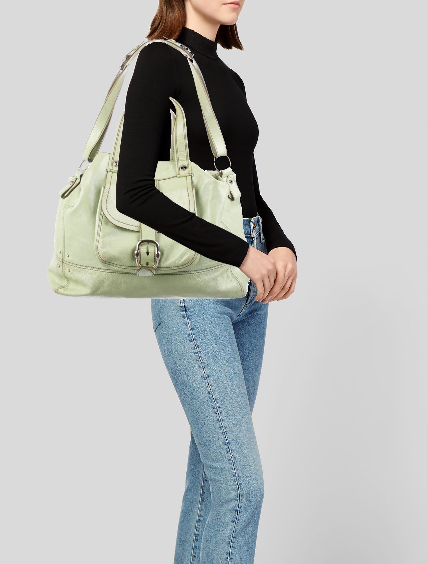 Tod's Leather-Trimmed Canvas Tote - Blue Totes, Handbags - TOD58500 ...