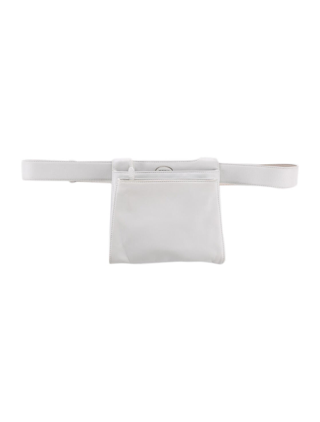 Tod's Leather Waist Bag White Waist Bags, Handbags TOD131984 The