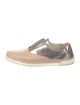 Tod's Leather Colorblock Pattern Espadrille Sneakers