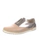 Tod's Leather Colorblock Pattern Espadrille Sneakers