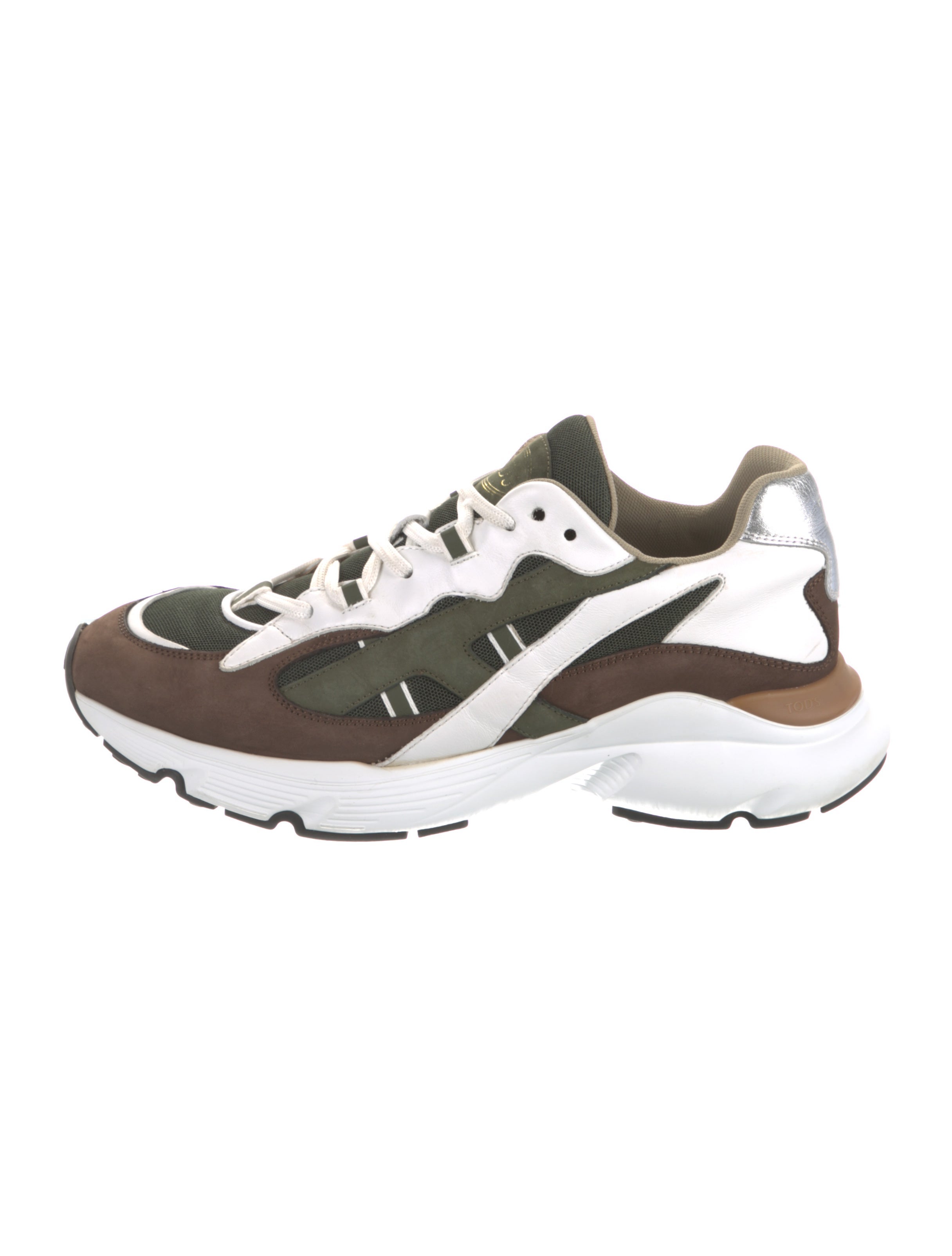 Tod's Suede Printed Athletic Sneakers