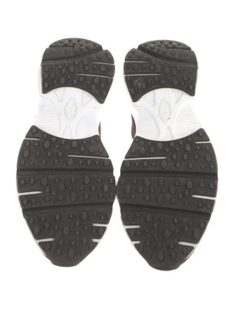 Tod's Suede Printed Athletic Sneakers